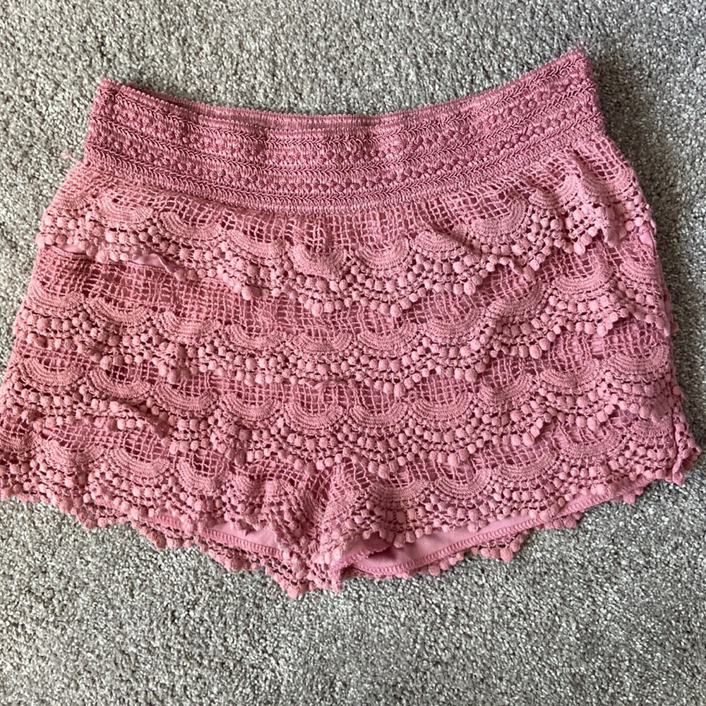 Pink shorts